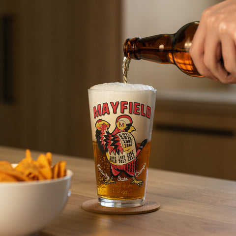 Mayfield Cardinals State Champs '23 Update Shaker pint glass