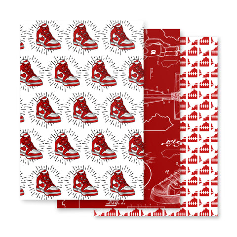 Kentucky Sports (Red) Wrapping paper sheets