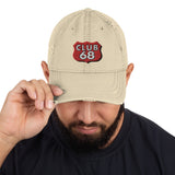 CLUB 68 Distressed Dad Hat