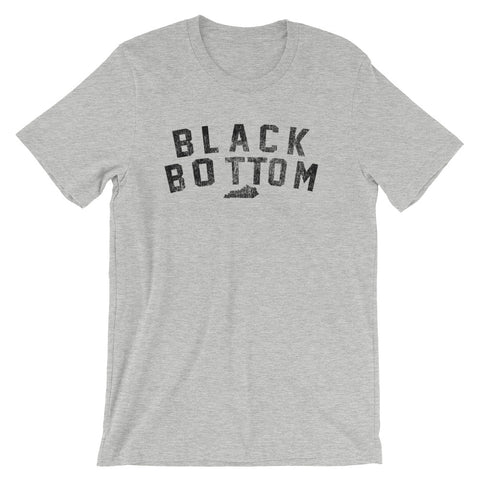 BLACK BOTTOM Short-Sleeve Unisex T-Shirt