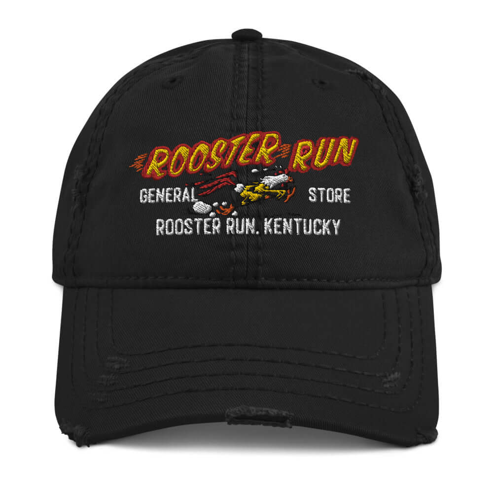 Rooster Run Distressed Dad Hat Unique Style – The Uncommonwealth