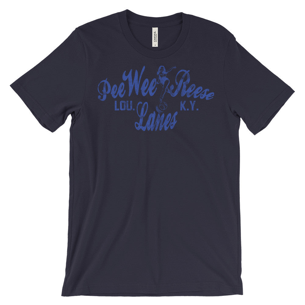 Pee Wee Reese Lanes (Blue) Unisex Short Sleeve T-Shirt Navy / M