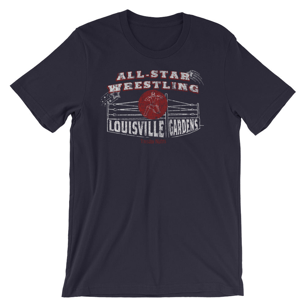 Louisville Gardens Tuesday Night Wrestling Gildan Ultra Cotton Adult T-Shirt