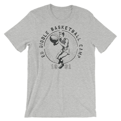 ED DIDDLE BASKETBALL CAMP Unisex short sleeve t-shirt