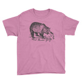 RED RIVER GORGE WITH BEAR Youth Short Sleeve T-Shirt