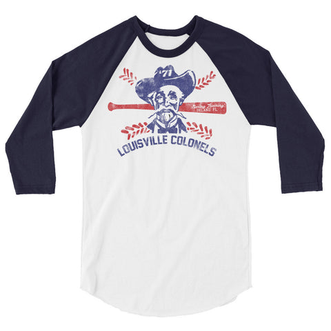 LOUISVILLE COLONELS 1971 SPRING TRAINING 3/4 sleeve raglan shirt