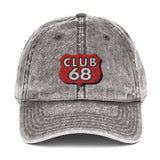 CLUB 68 Vintage Cotton Twill Cap