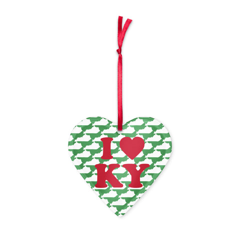 I Heart KY Acrylic ornament