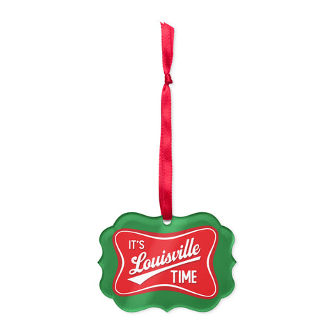 IT'S LOUISVILLE TIME Acrylic ornament