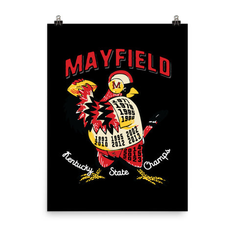 Mayfield Cardinalis State Champs '23 Update Poster