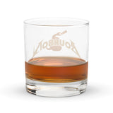 Rocks glass - Metallica-style "Bourbon" graphic