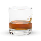 Rocks glass - Metallica-style "Bourbon" graphic