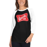 It's Louisville Time! 3/4 sleeve raglan shirt