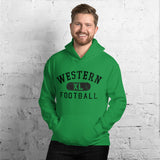 Western Football Unisex Hoodie all colors