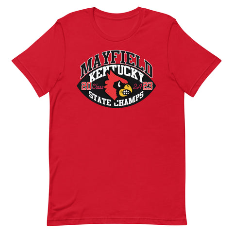 Mayfield Cardinals State Champs 2023 Unisex t-shirt