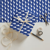 Kentucky (Blue and White) Wrapping paper sheets