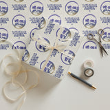 Kentucky Letterpress Posters Wrapping paper sheets
