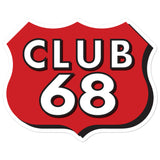 CLUB 68 Bubble-free stickers