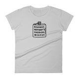 KENTUCKY'S CHEMICAL WEAPON Women's short sleeve t-shirt