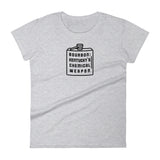 KENTUCKY'S CHEMICAL WEAPON Women's short sleeve t-shirt