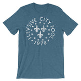 ILLUSIVE CITY FOOL Unisex short sleeve t-shirt