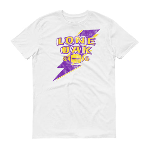 Lone Oak High School 1986 Football Purple Flash T-shirt