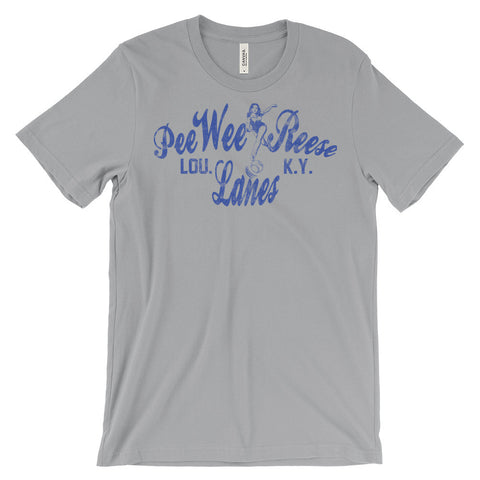 The Uncommonwealth of Kentucky Pee Wee Reese Lanes (Blue) Unisex Short Sleeve T-Shirt Athletic Heather / XL