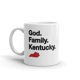 GOD FAMILY KENTUCKY Mug