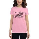 Lucky Debonair Kentucky Derby Winner Women's short sleeve t-shirt