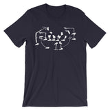 KENTUCKY'S STATE PLAYBOOK DIAGRAM Unisex short sleeve t-shirt