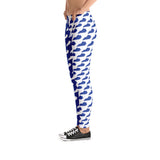 Kentucky blue and white -- split -- Leggings