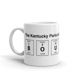 KENTUCKY PERIODIC TABLE OF ELEMENTS (BOURBON) Mug