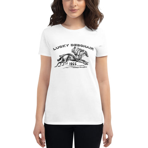 Lucky Debonair Kentucky Derby Winner Women's short sleeve t-shirt