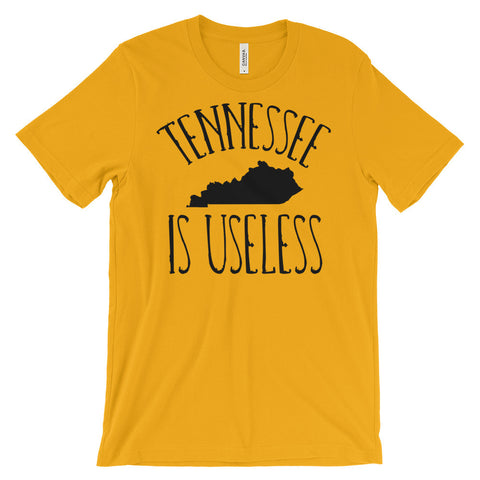 TENNESSEE IS USELESS Unisex short sleeve t-shirt