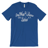 PEE WEE REESE LANES (WHITE) Unisex short sleeve t-shirt