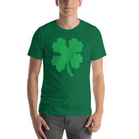 Kentucky State 4-leaf clover Short-Sleeve Unisex T-Shirt