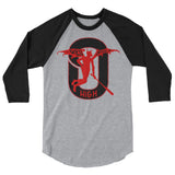 Owensboro Red Devils Baseball 3/4 sleeve raglan shirt