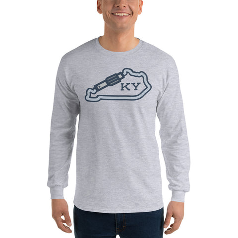 Kentucky Carabiner Long Sleeve T-Shirt -- KY version
