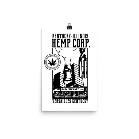 KENTUCKY-ILLINOIS HEMP CORP. Poster