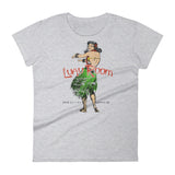 LUAU ROOM (distressed) Women's short sleeve t-shirt