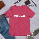 Love, Death, Bourbon, & Kentucky Short-Sleeve Unisex T-Shirt