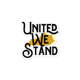 Kentucky United We Stand (Goldenrod) Bubble-free stickers
