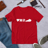 Love, Death, Basketball, Kentucky Short-Sleeve Unisex T-Shirt