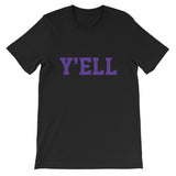 Y'ell Purple Short-Sleeve Unisex T-Shirt