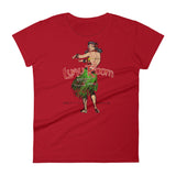 LUAU ROOM (distressed) Women's short sleeve t-shirt