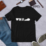 Love, Death, Basketball, Kentucky Short-Sleeve Unisex T-Shirt