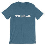 Love, Death, Bourbon, Basketball, Kentucky Short-Sleeve Unisex T-Shirt