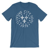 ILLUSIVE CITY FOOL Unisex short sleeve t-shirt