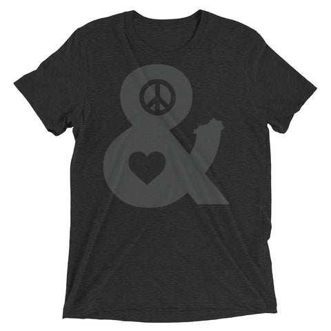 PEACE, LOVE, & KENTUCKY Short sleeve t-shirt