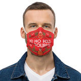 Ho Ho Hold My Bourbon Premium face mask